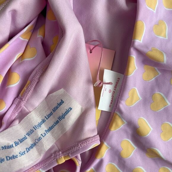 NWT Stoney Clover Lane X Target Flutter Heart Print Bikini Bottom Size M - Picture 7 of 7